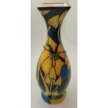 Black Ryden ( from Moorcroft ) large floral vase H: 22 cm