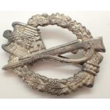 German WWII Third Reich Infantry Assault badge