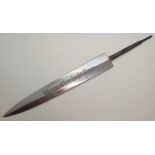 SS dagger blade with full Himmler inscription CONDITION REPORT: We believe the blade