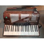 Vintage Greek accordian lacking case
