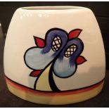 Lorna Bailey vase in the Lakeside pattern H: 13 cm