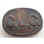 WWI Chinese Labour Corps cap badge