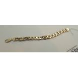 9ct gold bracelet L: 20 cm 37.