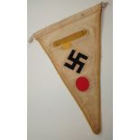 WWII Tripartite Axis pennant