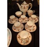 Arklow fifteen piece Irish coffee set