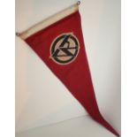 German WWII SA pennant L: 56 cm