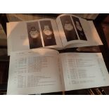 Jaeger Le Coultre 1993 timepiece catalogue and price list