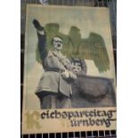 German WWII poster Hitler 30 x 45 cm