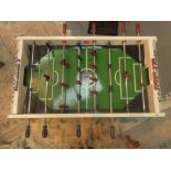 Vintage England table football game on legs