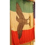 Italian RSI Fascist flag ( final era ) 85 x 150 cm