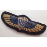 Fabric SAS JUMP wings badge