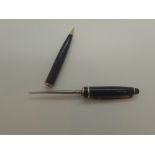 SOE ( Special Operations Executive ) type pen with concealed spike