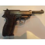 Walther P38 9mm semi automatic pistol with EU deactivation certificate on the way ( the certificate