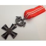 Finnish WWII Manneheim iron cross