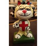 Lorna Bailey Football cat H: 13 cm