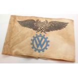 WWII German armband Luftschutz Volkswagen