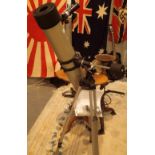 Tasco Luminova telescope on tripod with instructions