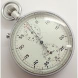 Lemania Nero military issue stopwatch stamped X / T / S / 188 CONDITION REPORT: This