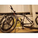 Trek 4 series Alpha mountain bike with front suspension disc brakes and 27 gears