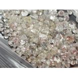 Quantity of loose diamonds 13.76ct largest 0.