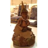 American Studio cast resin figurine by Tom Clark 1986 Pedro gnome