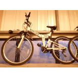 MTB Stowabike 18 speed bicycle with front suspension