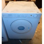 Hotpoint De Lux TS11 dryer CONDITION REPORT: All electrical items in this lot have