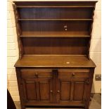 Kitchen Welsh dresser with two cupboards and two drawers