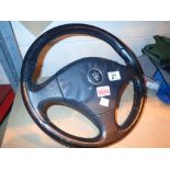 Maserati leather steering wheel