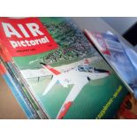 Collection of Air Pictorial c1980 magazines