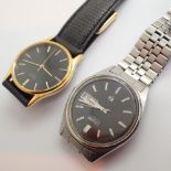 Two Seiko quartz wristwatches