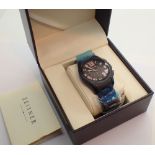 Boxed gents Zeitner multi dial wristwatch