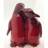 Royal Doulton Flambe penguins H: 18 cm