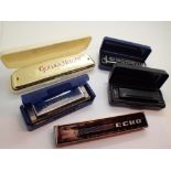 Hohner Blues harp Golden Melody harmonic