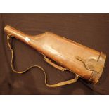 Antique leather leg of mutton shotgun ca