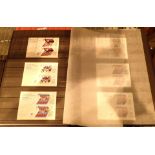 Thirty four Paralympic stamp sheets thir