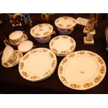 Large quantity of Shelley dinnerware