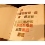 Stamp album containing large quantity of
