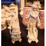Pair of Continental figurines probably F