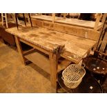 Tradesman workbench complete with bench
