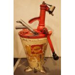 Vintage Shell oil hand pump dispenser