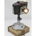 Camera lamp in the form of a Kodak Brown