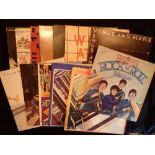 Five Beatles LPs six Paul McCartney / Wi