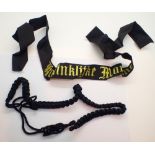 German Navy hat ribbon and tassels