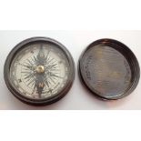 Brass Marine pocket compass D: 6 cm