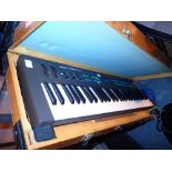 Yamaha DX21 organ with digital programmable algorithm synthesizer