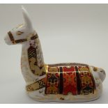 Royal Crown Derby Collectors Guild Llama H: 13 cm