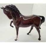 High gloss Beswick prancing horse