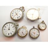 Mixed pocket watches and fob watches