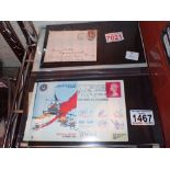 Postal History including 1948 Olympics first day covers and Blue Eagles display team signed first